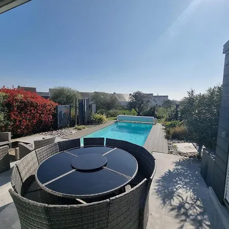 Maison Moderne Avec Piscine 피리악-쉬르-메르